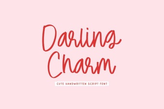 Darling Charm Font: Elegant Script for Creative Design Projects