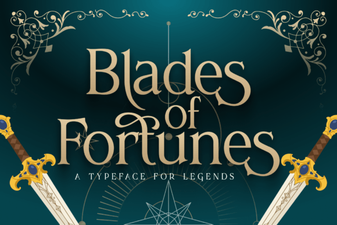 Blades of Fortunes Font - Free Serif Display Font Download