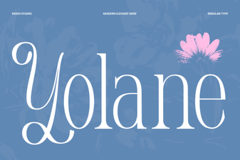 Yolane Font - Elegant Serif Typeface for Modern Design Projects